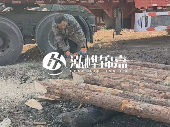 松木圓木價格大概多少一方-松木樁廠家按方可以賣嗎？
