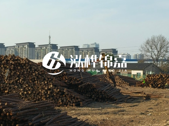 河南松木樁廠家泓樺錦嘉-松木樁直徑是小頭還是大頭？