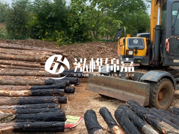 松木樁施工隊泓樺錦嘉 - 松木樁尺寸怎么量的？